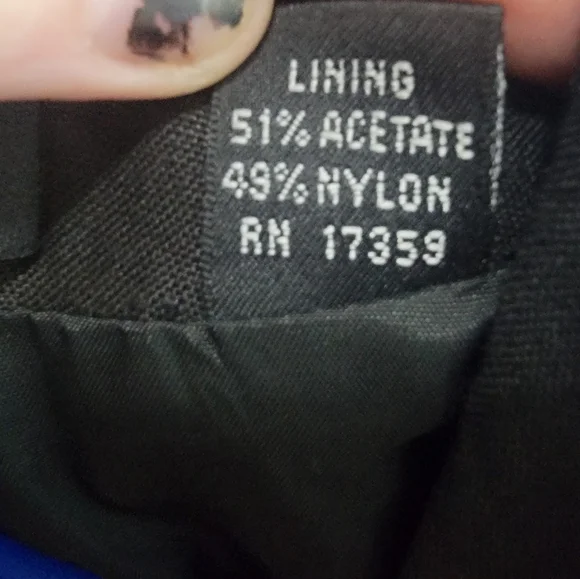 Vintage Black Belted Dress with Ruffle Collar - Picture 4 of 5